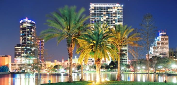 orlando skyline falcon charter bus