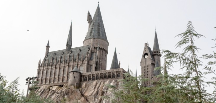 harry potter world castle orlando falcon charter bus